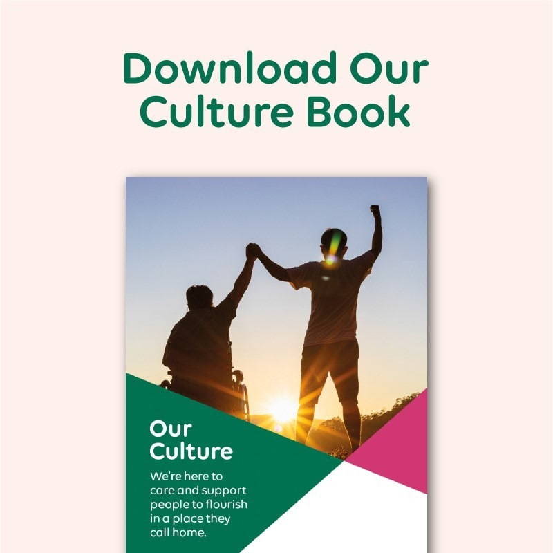 graphic showing download of culture book